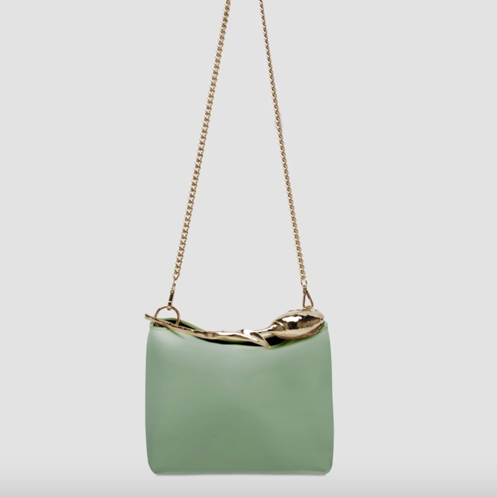 ERDEM 'Mini Bloom' Bag in Duck Egg Blue - MSRP $1995 - NWT - SAVE $800 - Picture 10 of 10